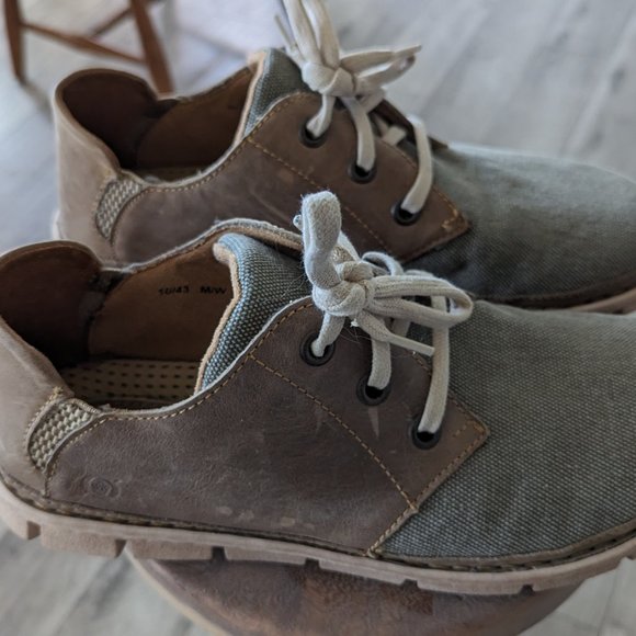 Born Leather Canvas Shoes - Picture 6 of 8